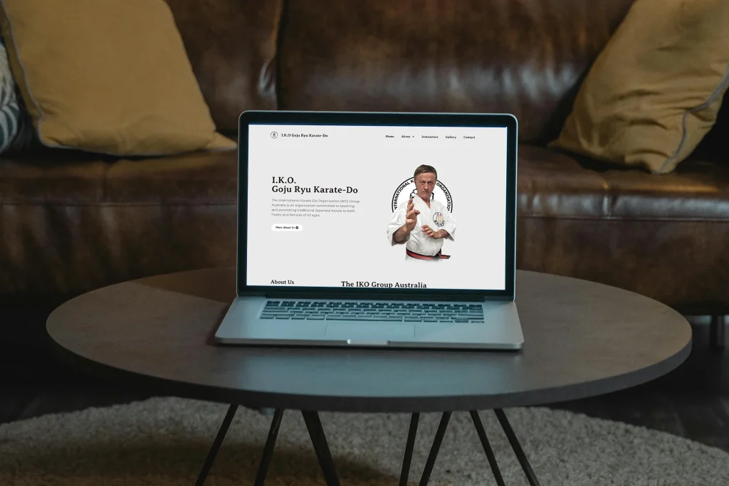 IkoGoju Karate Do Website Digital Delicate